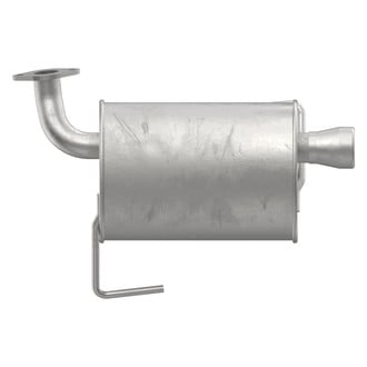 Walker® - Quiet-Flow™ Passenger Side Stainless Steel Oval Bare Exhaust Muffler