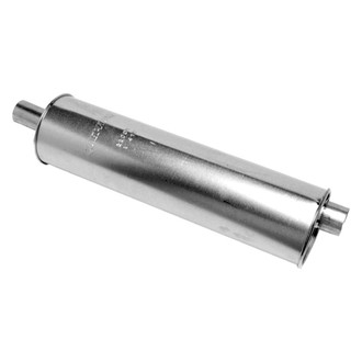 Walker® - Quiet-Flow™ Stainless Steel Round Aluminized Exhaust Muffler