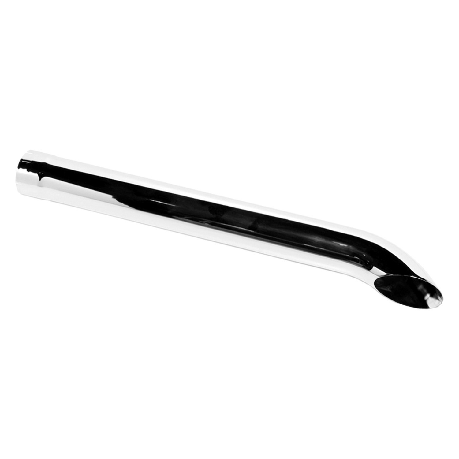 Walker® - Heavy Duty Steel ID Style Curved Chrome Exhaust