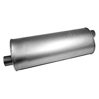 Walker® - Quiet-Flow™ Stainless Steel Oval Aluminized Exhaust Muffler and Pipe Assembly