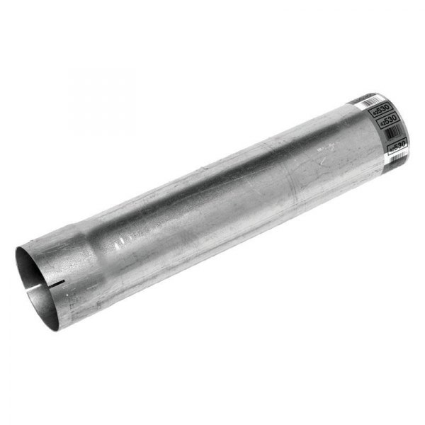 Walker® - Heavy Duty Aluminized Steel Straight Square Cut Exhaust Stack Pipe with Non-Flared End