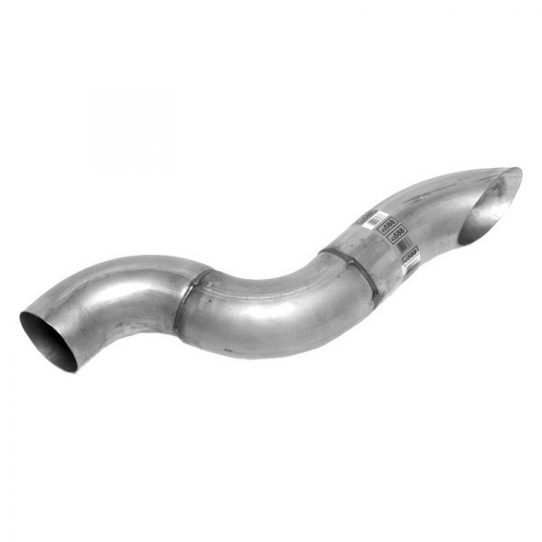 Walker® - Heavy Duty Aluminized Steel Slanted Curved Exhaust Stack Pipe with Flared End