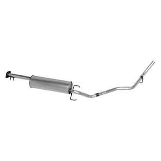 Walker® - Quiet-Flow™ Stainless Steel Round Aluminized Exhaust Muffler and Pipe Assembly