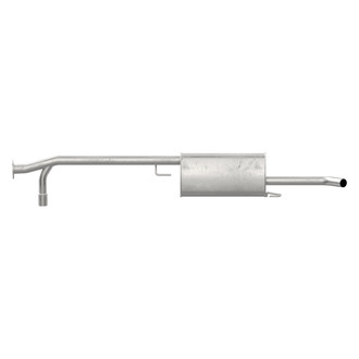 Walker® - Quiet-Flow™ Stainless Steel Oval Aluminized Exhaust Muffler and Pipe Assembly