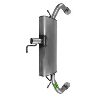 Walker® - Quiet-Flow™ Stainless Steel Oval Bare Exhaust Muffler and Pipe Assembly