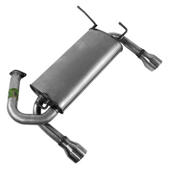 Walker® - Quiet-Flow™ Stainless Steel Oval Bare Exhaust Muffler and Pipe Assembly