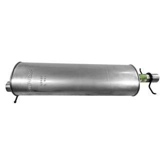 Walker® - Quiet-Flow™ Stainless Steel Oval Aluminized Exhaust Muffler and Pipe Assembly