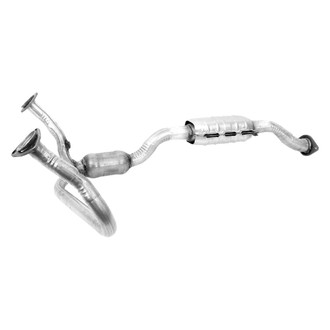 Walker® - Ultra™ Direct Fit Front Round and Rear Oval Body Catalytic Converter and Pipe Assembly