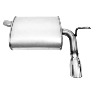 Walker® - Quiet-Flow™ Passenger Side Stainless Steel Oval Aluminized Exhaust Muffler and Pipe Assembly