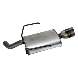 Walker® - Quiet-Flow™ Driver Side Stainless Steel Oval Aluminized Exhaust Muffler