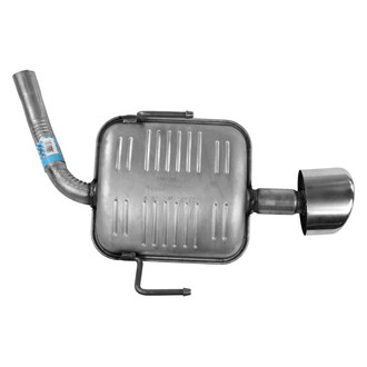 Walker® 53892 - Stainless Steel Driver Side Oval Aluminized Resonator Assembly