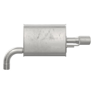 Walker® - Quiet-Flow™ Passenger Side Stainless Steel Oval Bare Exhaust Muffler and Pipe Assembly