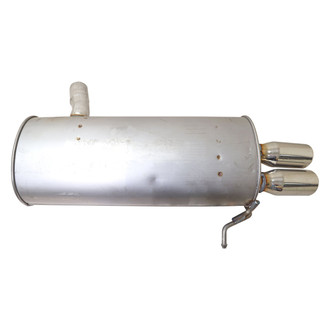 Walker® - Quiet-Flow™ Stainless Steel Oval Bare Exhaust Muffler and Pipe Assembly