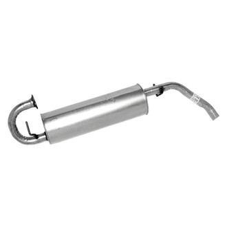 Walker® - Quiet-Flow™ Stainless Steel Round Aluminized Exhaust Muffler and Pipe Assembly