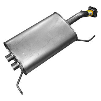 Walker® - Quiet-Flow™ Front Stainless Steel Oval Aluminized Exhaust Muffler and Pipe Assembly
