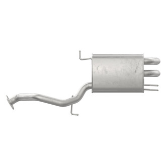 Walker® - Quiet-Flow™ Stainless Steel Oval Bare Exhaust Muffler and Pipe Assembly
