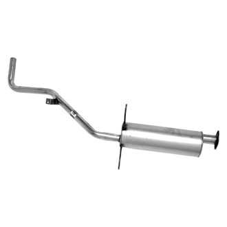 Walker® - Quiet-Flow™ Stainless Steel Round Aluminized Exhaust Muffler and Pipe Assembly