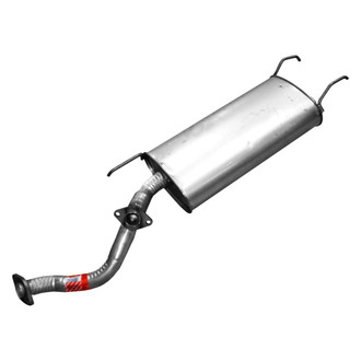 Walker® - Quiet-Flow™ Stainless Steel Oval Aluminized Exhaust Muffler and Pipe Assembly