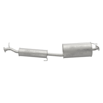 Walker® - Quiet-Flow™ Stainless Steel Round Aluminized Exhaust Muffler and Pipe Assembly