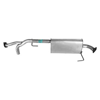 Walker® - Quiet-Flow™ Stainless Steel Oval Aluminized Exhaust Muffler and Pipe Assembly