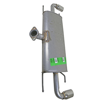 Walker® - Quiet-Flow™ Stainless Steel Oval Stainless Steel Exhaust Muffler Assembly