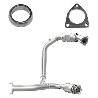 Walker® - Ultra™ Direct Fit Round Body Catalytic Converter and Pipe Assembly with Exhaust Pipe Flange Gaskets Kit