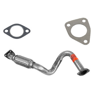 Walker® - Aluminized Steel Exhaust Front Pipe with Exhaust Gaskets Kit