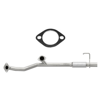 Walker® - Aluminized Steel Exhaust Front Pipe with Exhaust Pipe Flange Gasket Kit