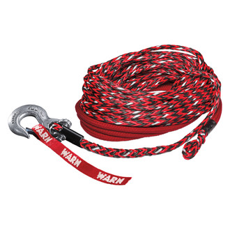 WARN® - 3/8" x 80' Spydura Nightline Synthetic Rope Assembly with Hook