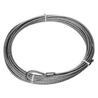 WARN® - 7/16" x 90' Steel Replacement Rope w/o Hook For 16.5ti, M15000 Winch Models