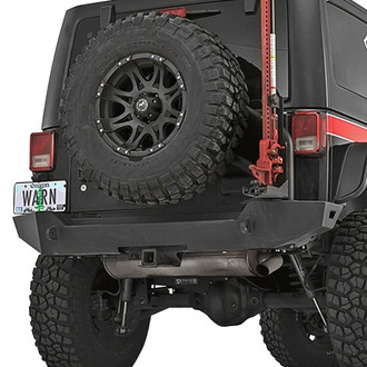 WARN® - Elite Series Full Width Black Rear HD Bumper