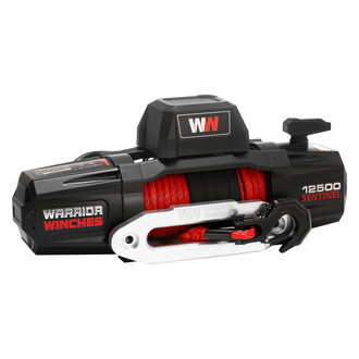 Warrior Winches® - 12,500 lbs Sentinel Electric Winch with Synthetic Rope