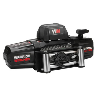 Warrior Winches® - 12,500 lbs Sentinel Electric Winch with Steel Cable