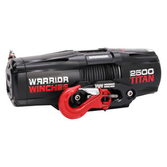 Warrior Winches® - Titan A Type Electric Winch with Synthetic Rope