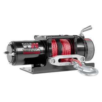 Warrior Winches® - 4,500 lbs Ninja Electric Winch with Synthetic Rope