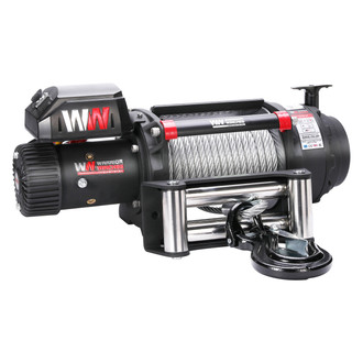 Warrior Winches® T120S12-CAD - 20,000 lbs T1000 Electric Winch with Steel Cable