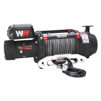 Warrior Winches® - 18,000 lbs T1000 Electric Winch with Synthetic Rope