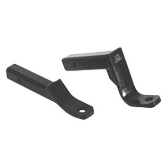 Warrior® - Class 3 4" Drop Black Ball Mount for 2" Receivers