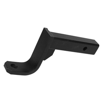 Warrior® - Class 3 6" Drop Black Ball Mount for 2" Receivers