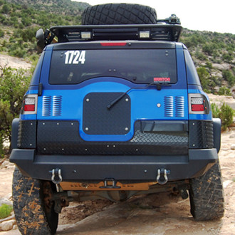Warrior® - Driver and Passenger Side Chrome/Red LED Tail Lights