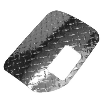 Warrior® - Aluminum Polished Diamond Plate Shifter Bezel