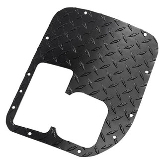 Warrior® - Aluminum Black Diamond Plate Shifter Bezel