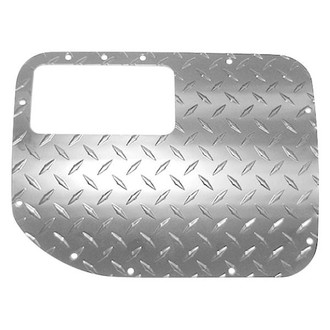 Warrior® - Aluminum Polished Diamond Plate Shifter Bezel