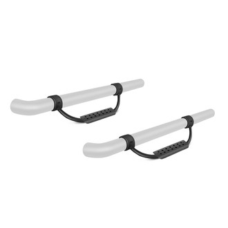 Warrior® - 6" Black Drop Steps for 3" Knight Guard™ Nerf Bars