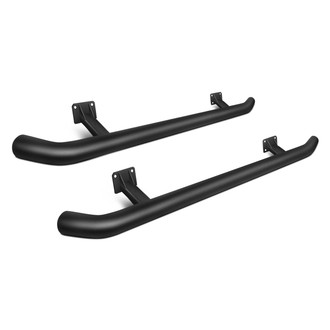Warrior® - 3" Knight Guard™ Black Round Nerf Bars