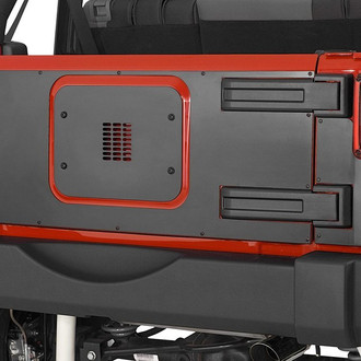 Warrior® - Smooth Black Outer Tailgate Cover