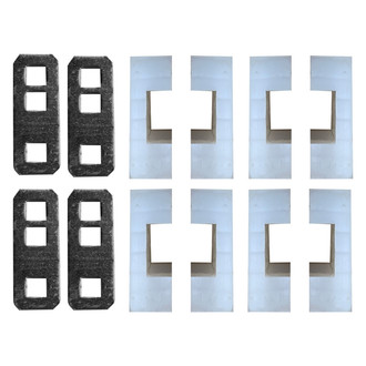Warrior® - Roof Top Tent Mount Kit for Platform Roof Cargo Basket