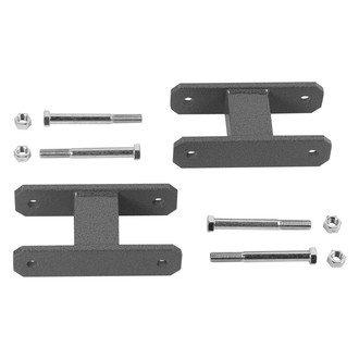 Warrior® - 2" Non-Greaseable Rear Lifted Leaf Spring Shackles
