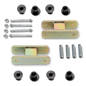 Warrior® - 1.5" Greaseable Rear Lifted Leaf Spring Shackles