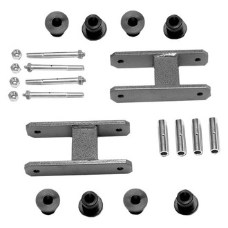 Warrior® - 1.5" Greaseable Rear Lifted Leaf Spring Shackles